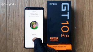 INFINIX GT10 PRO Android 13 incoming call with box+Google Dialer