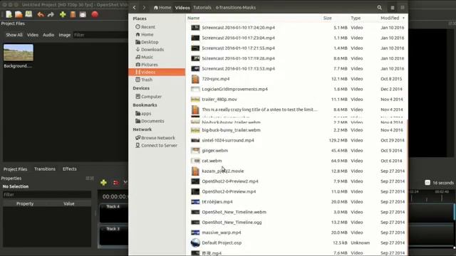 video 7 Masks & Transitions OpenShot Video Editor Tutorial смотреть онлайн