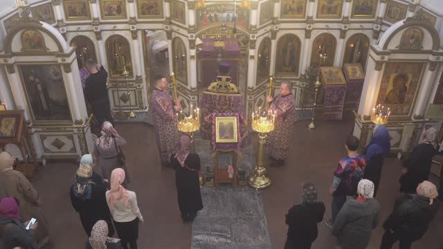 Запись трансляции 29 марта 17:00. Всенощное бдение смотреть онлайн