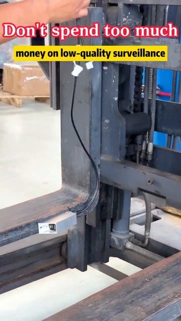 Forklift monitoring system *1080P Wireless magnetic tape laser camera смотреть онлайн