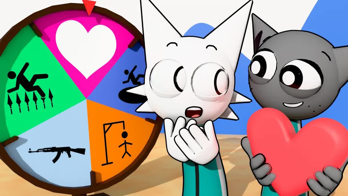 НОВАЯ ИГРА Суперсемейка против Спрунки. Игра в кальмара Incredibox Sprunki мультик