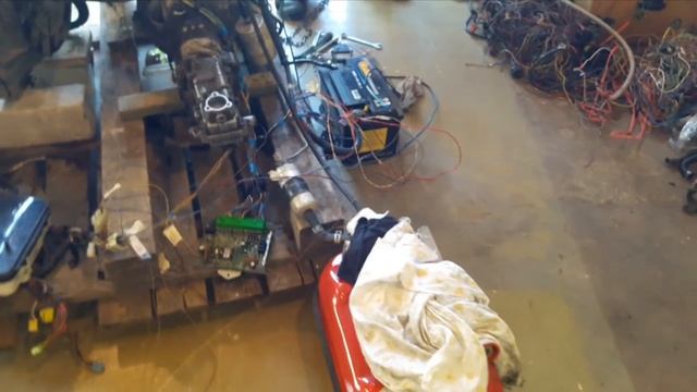 Suzuki K-10AT первый пуск мотора