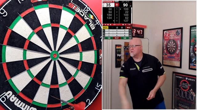 Best of 5 501 With 89mm Long Points - DARTS смотреть онлайн