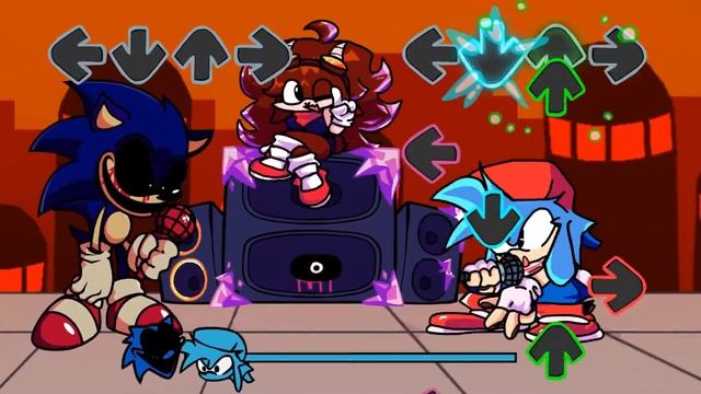 Слишком медленно — Friday Night Funkin' - когда наступает очередь противника, мод меняется смотреть онлайн