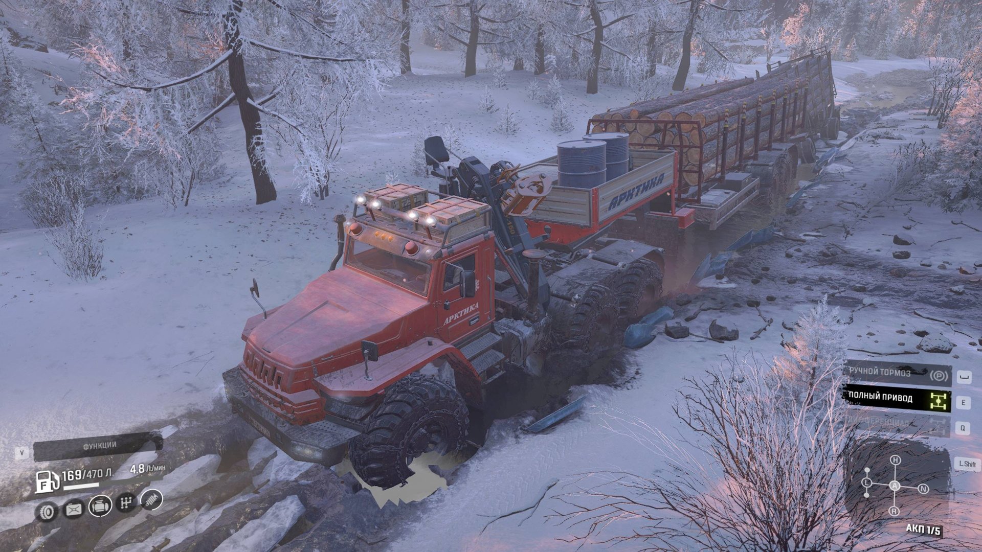 SnowRunner. Амур. Космодром. Поручение 