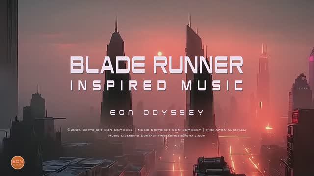 Blade Runner Inspired Music - Blade Runner Vibes Futuristic Soundscapes.
