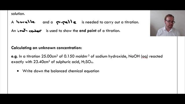 Moles, standard solutions and titration calculations смотреть онлайн