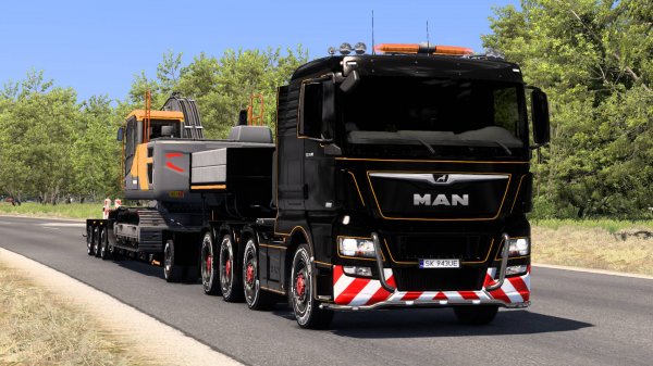 257 / ETS 2 1.53 / MAN Euro 6 /  Греция!