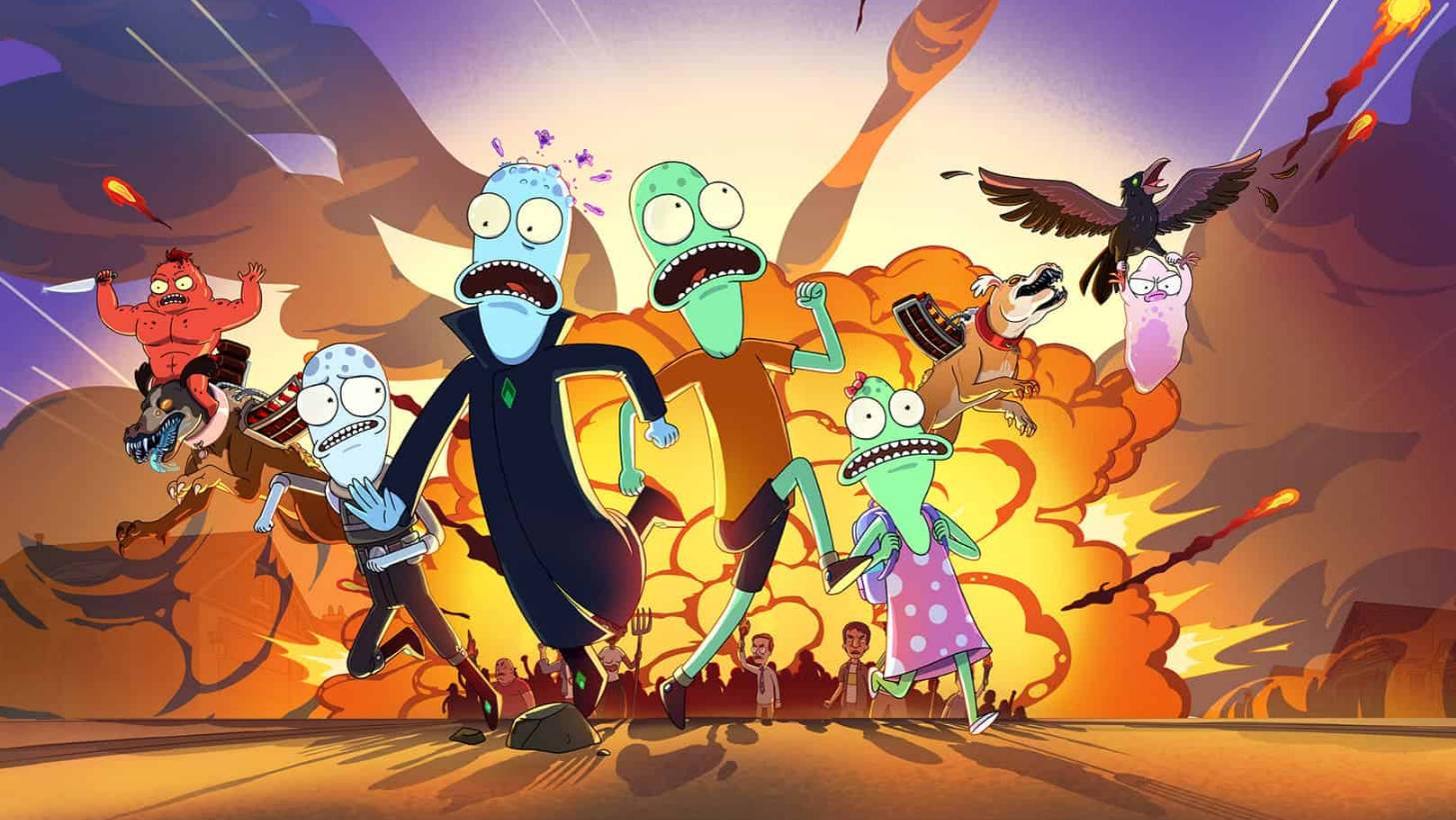 Обратная сторона Земли — Русский трейлер (мультфильм 2020–...) / Solar Opposites смотреть онлайн