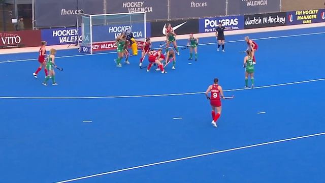 FIH Hockey Olympic Qualifier, Valencia: Bronze medal game - Mini highlights: IRL vs GBR (Women) смотреть онлайн