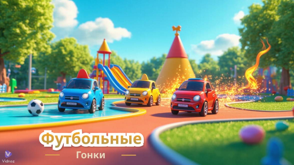 Тачки | Эпизод 8 | Футбол ⚽🚗 смотреть онлайн