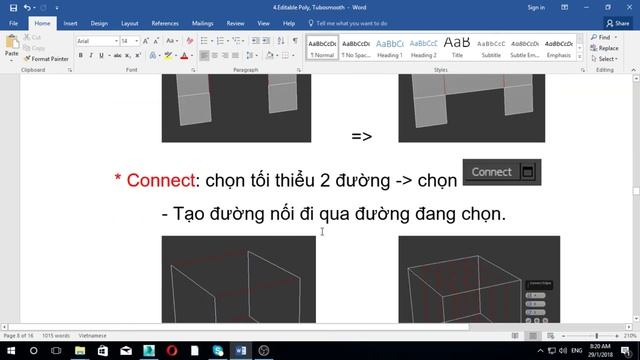 Học 3ds Max online : Editable Poly, Tubosmooth смотреть онлайн