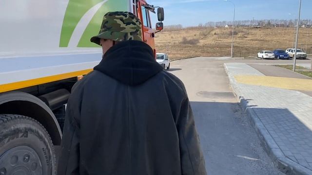 Тест драйв мусоровоза 16м3 Камаз смотреть онлайн