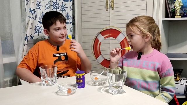 пробуем кислое