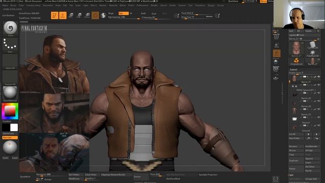 Curso Gratuito de Zbrush - Aula 44 - Como usar o Spotlight смотреть онлайн