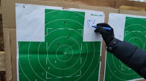 ВПО-185 Олега  VS моей Сайги 9х19 - стрельба