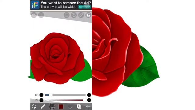 How to Draw a Rose on IbisPaintx | Tutorial смотреть онлайн