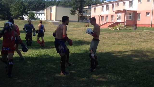 Bulat Gym Muay Thai camp Braslav, Belarus 3.8.2014 смотреть онлайн