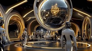 Галактический город и его жители (ai)