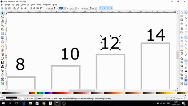 Autodesk Fusion 360 - Handy Bolt og Møtrikmåler - del 4 lasergravering смотреть онлайн