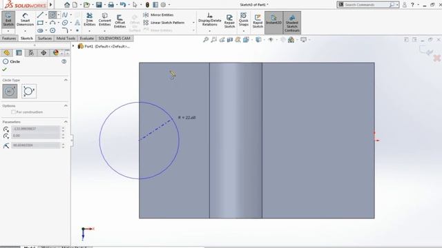 Exercise 20 | CAD CAM SOLIDWORKS смотреть онлайн