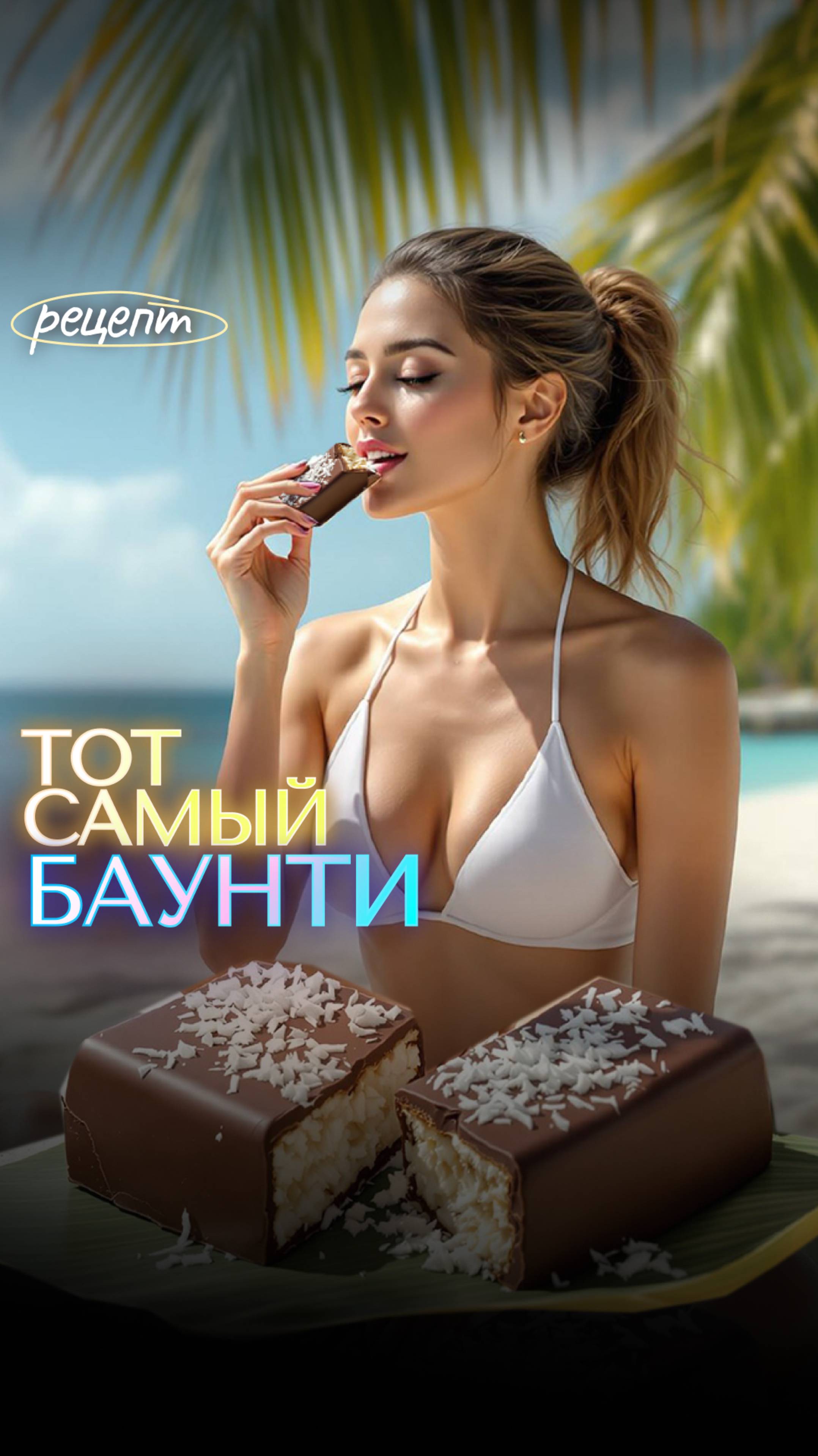 🥥🍫 Баунти без вреда для фигуры! Готовим за 15 минут