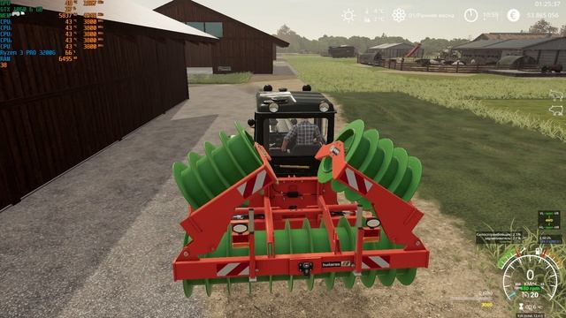 Northwind_Acres карта для  Farming Simulator 19 прохождение. Весна. НОВЫЕ МОДЫ