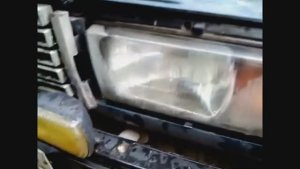 Потеет фара - переклеиваем стекло ВАЗ-2107