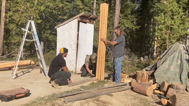 Timber Frame Homestead Build.