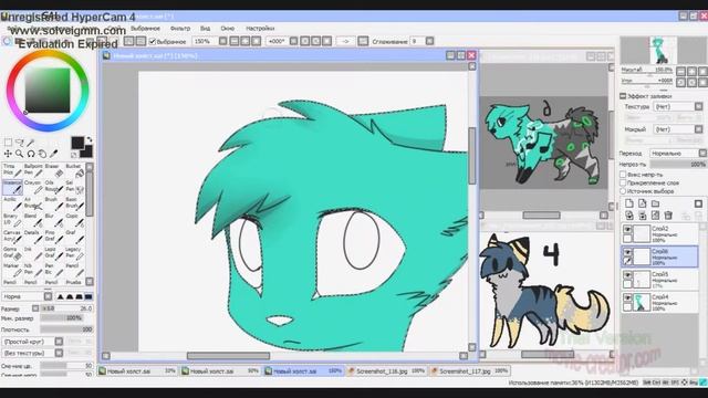 Speedpaint."Под музыку с какао." смотреть онлайн