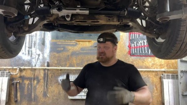 SsangYong Actyon Sports. Нюансы разборки и замены рулевой рейки и не только.