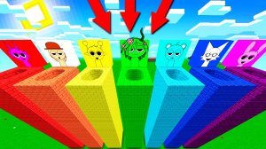 Я НАШЁЛ НОВЫЕ ВЫСОКИЕ КРУГЛЫЕ ЯМЫ ВСЕ ВИДЫ СПРУНКИ В МАЙНКРАФТ