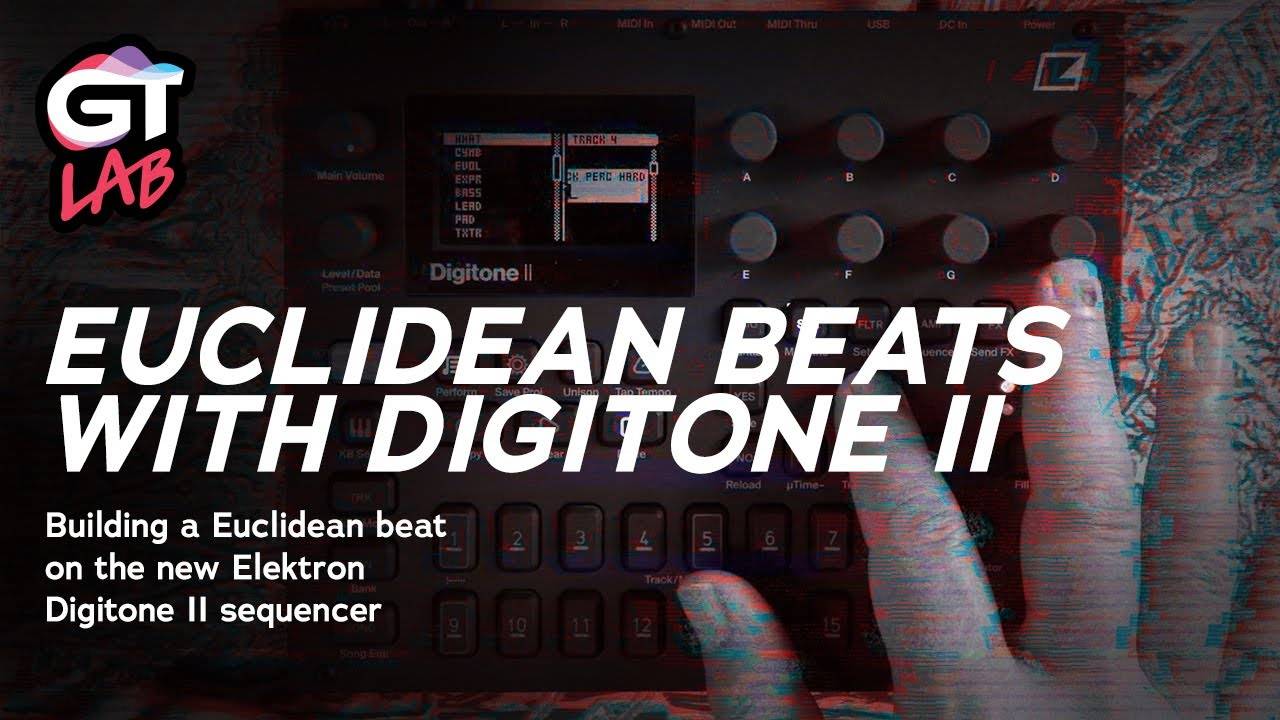 Elektron Digitone II: Building Euclidean Beats