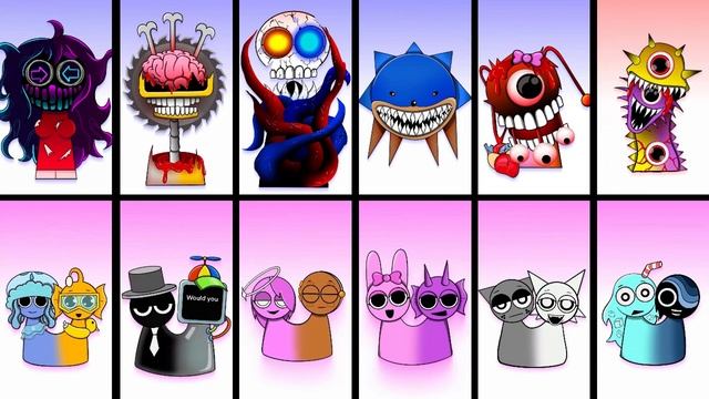 Спрунки Гарден OC - Фаза 4 - PKR ШОУ подборка Incredibox смотреть онлайн