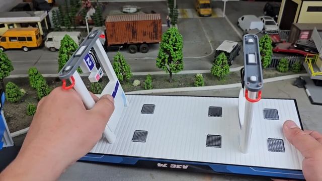 Заправка для машинок моделек! АЗС с кассой и автомойкой. Про машинки смотреть онлайн