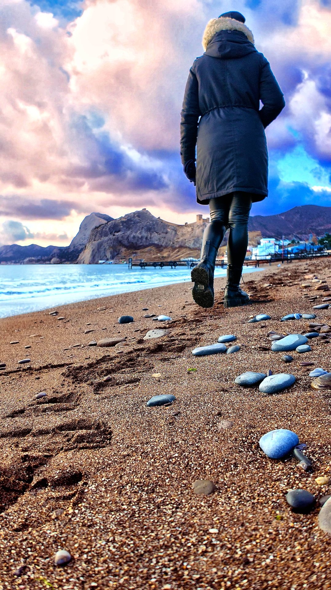 Море Девушка и Снег смотреть онлайн