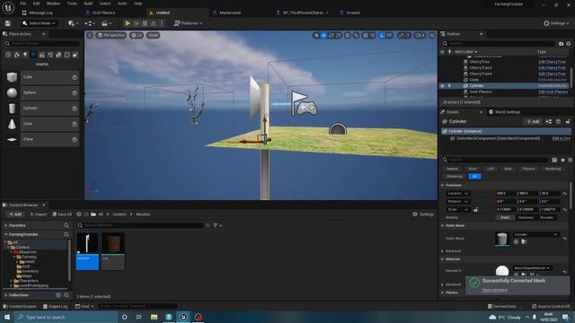 farming System Unreal Engine 5 , Ep 6, Item Grid & Implementing Tools смотреть онлайн