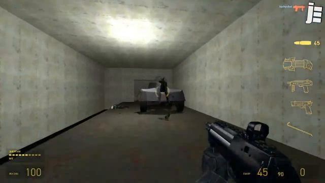 Играем в Half-Life 2 Deathmatch (БУМ-БУМ-БУМ ПШШШЩЩ) смотреть онлайн