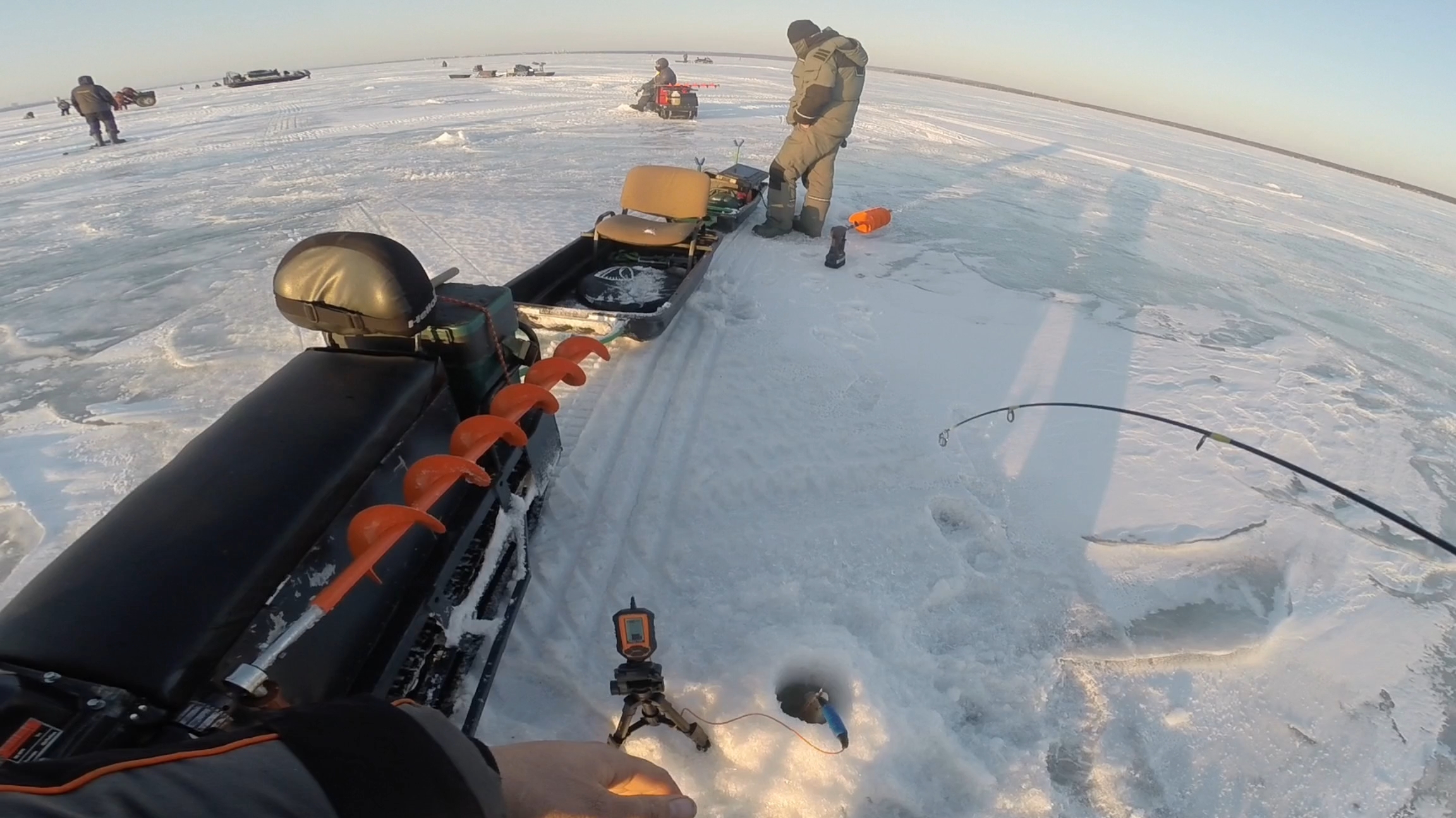 ТРУДОВОЙ ПОИСК СУДАКА.РЫБАЛКА НА ОБСКОМ ВОДОХРАНИЛИЩЕ смотреть онлайн