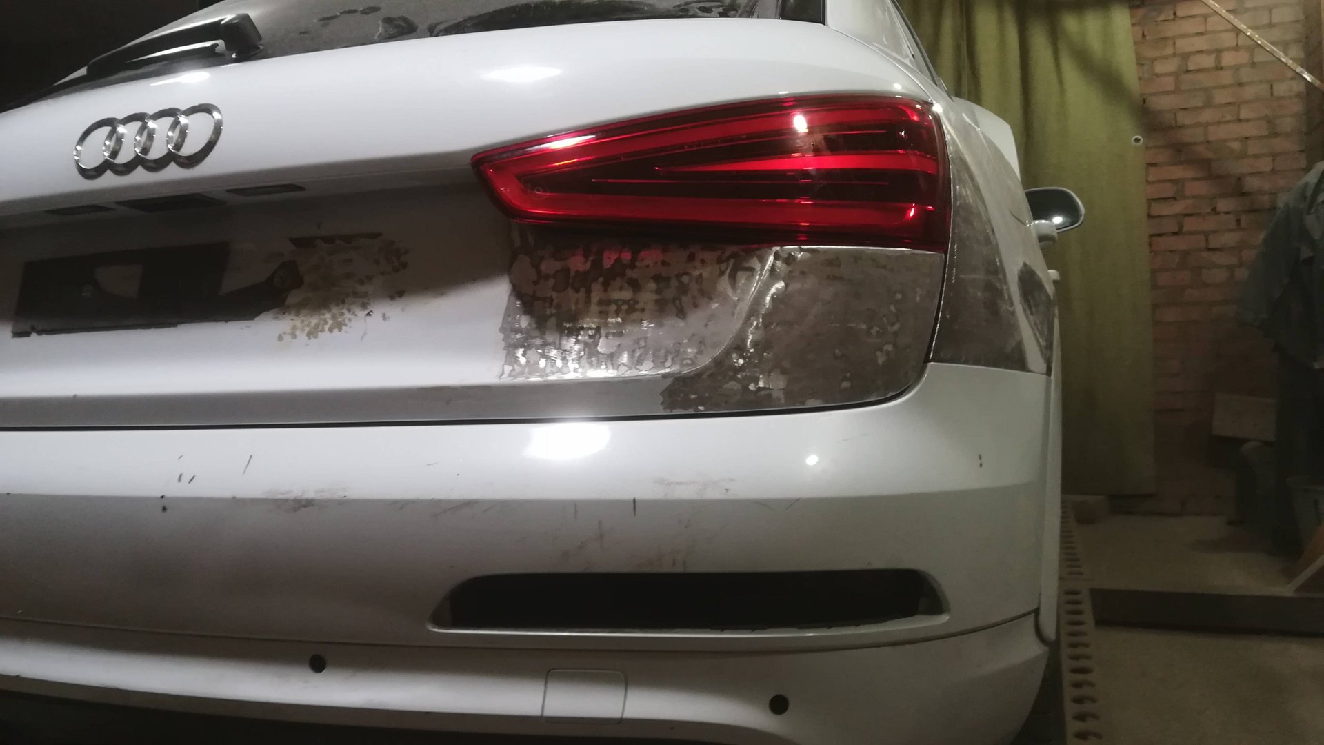 Рихтовка алюминия Audi Q3.Кузовной ремонт.Часть 2