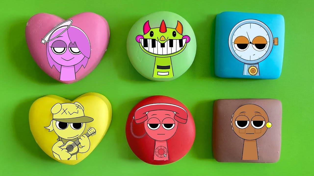 УГАДАЙ, какой персонаж Спрунки появится из сердечек! смотреть онлайн