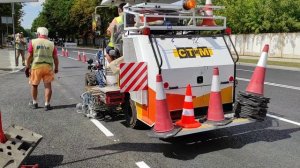 КАК НАНОСЯТ ДОРОЖНУЮ РАЗМЕТКУ НА АСФАЛЬТ