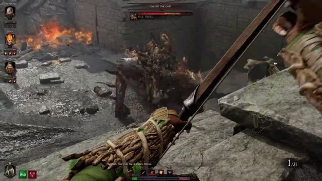 Warhammer Vermintide 2 Empire in Flames Kerillian смотреть онлайн