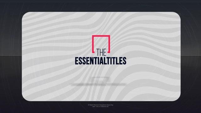 Essential Titles Pack | Adobe Premiere Pro Template смотреть онлайн