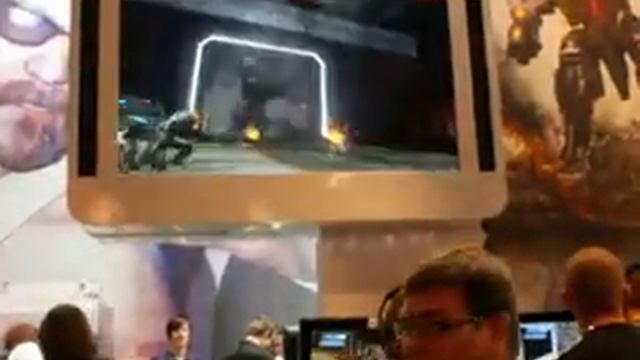 gamescom 2010 Square Enix Stand Front Mission Evolved смотреть онлайн
