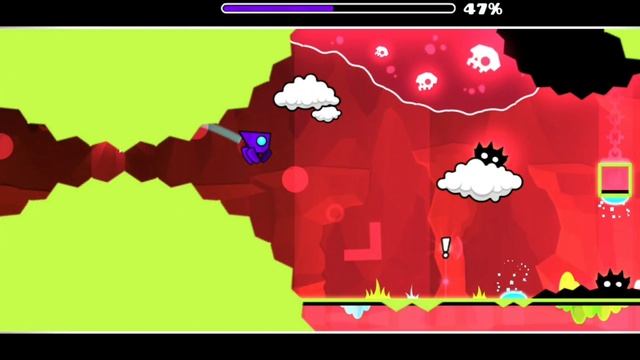 Glitch By Jirk Not coins :( 100% I Geometry dash world