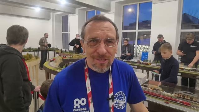 Железнодорожная модель. Выставка в ДК МИИТ смотреть онлайн