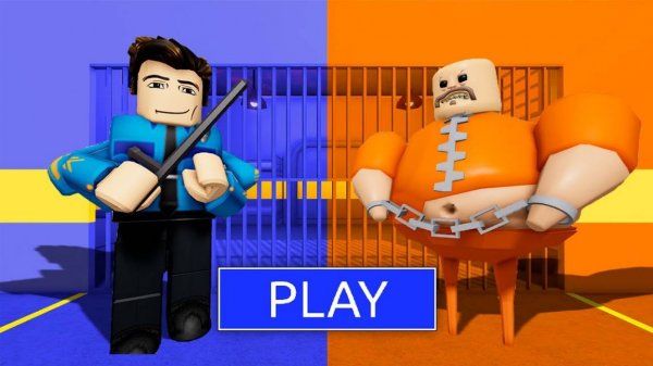 ЗАКЛЮЧЕННЫЙ BARRY против ПОЛИЦЕЙСКОГО New Obby! Full Game Walkthrough в РОБЛОКС