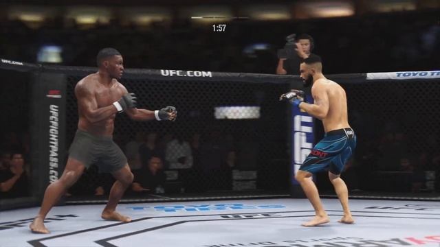 Mike Tyson vs. Rob Font | American professional MMA (EA sports UFC 4) смотреть онлайн