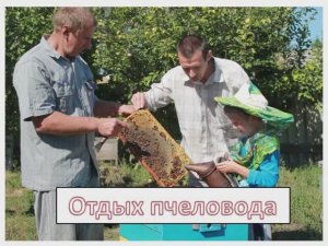 Отдых пчеловода😉